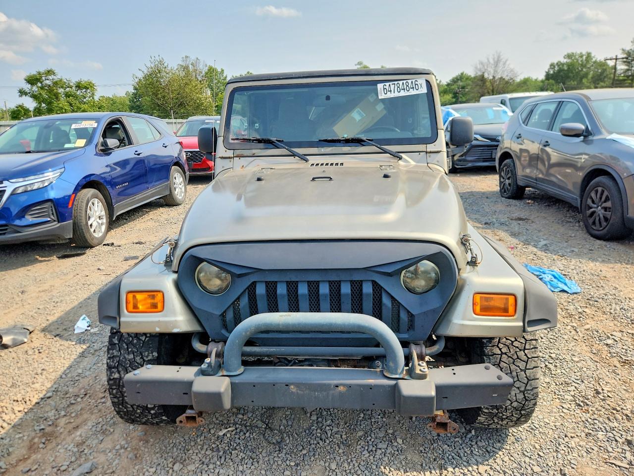 2006 Jeep Wrangler X Gold vin: 1J4FA39S46P713622