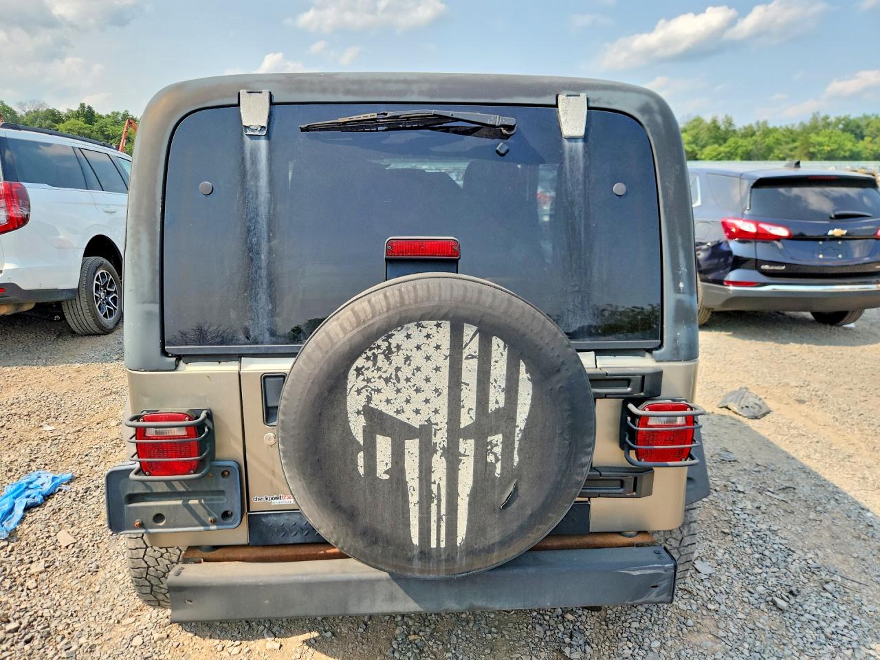 2006 Jeep Wrangler X Gold vin: 1J4FA39S46P713622