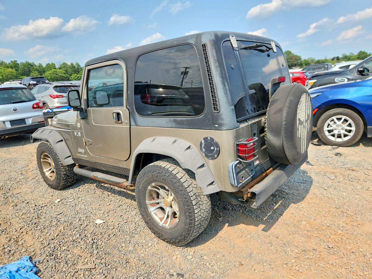 2006 Jeep Wrangler X Gold vin: 1J4FA39S46P713622