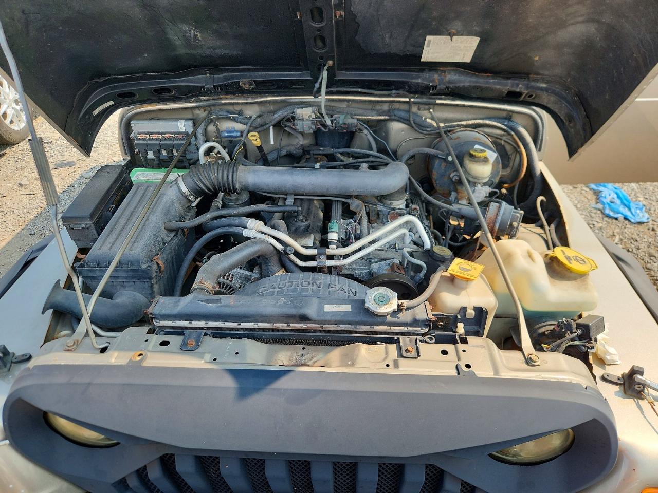 2006 Jeep Wrangler X Gold vin: 1J4FA39S46P713622