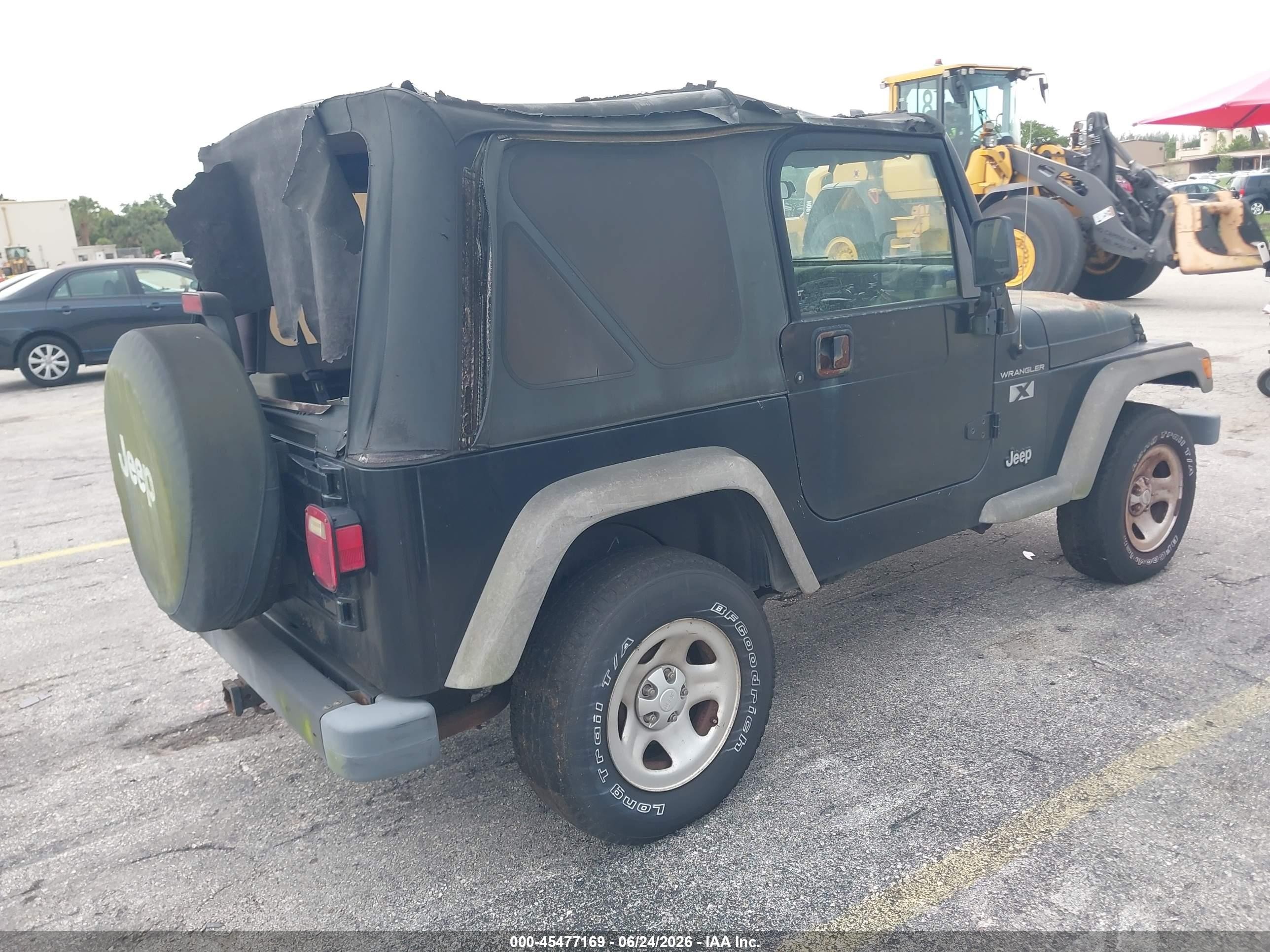 2002 Jeep Wrangler X Black vin: 1J4FA39S52P719097