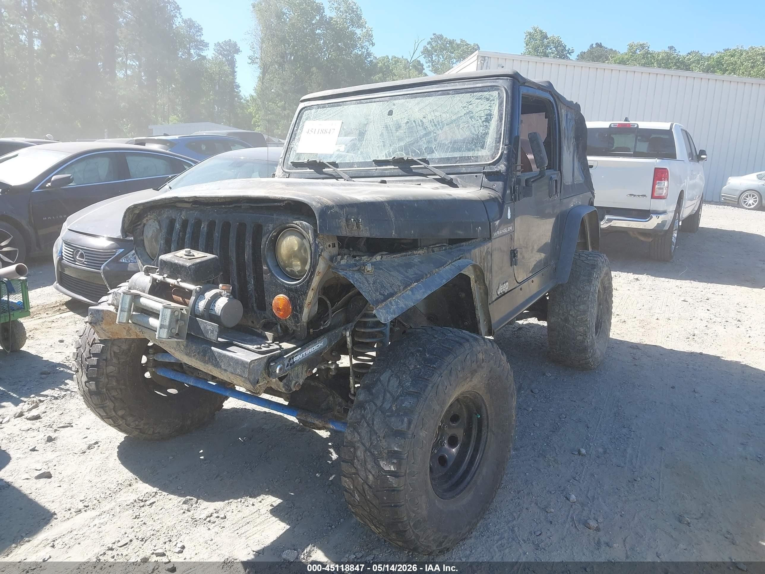 2002 Jeep Wrangler X Black vin: 1J4FA39S52P748115