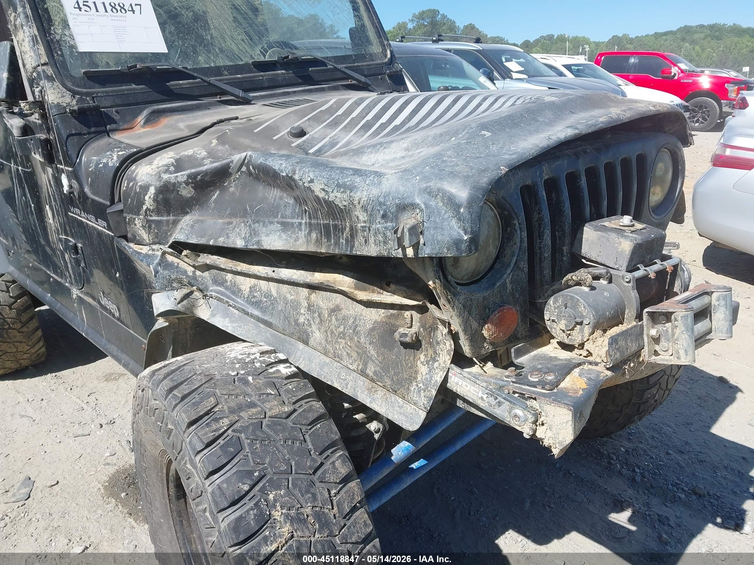 2002 Jeep Wrangler X Black vin: 1J4FA39S52P748115