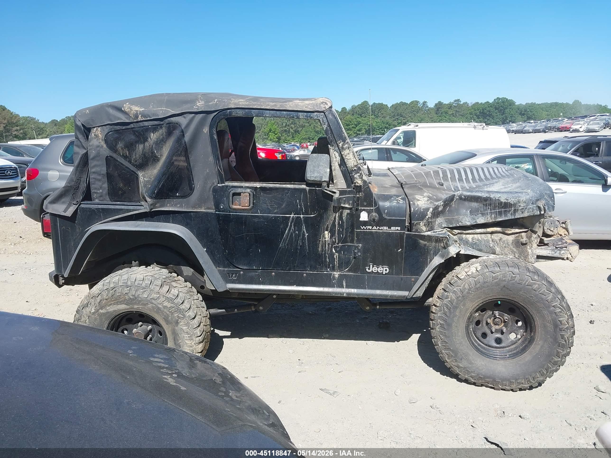 2002 Jeep Wrangler X Black vin: 1J4FA39S52P748115