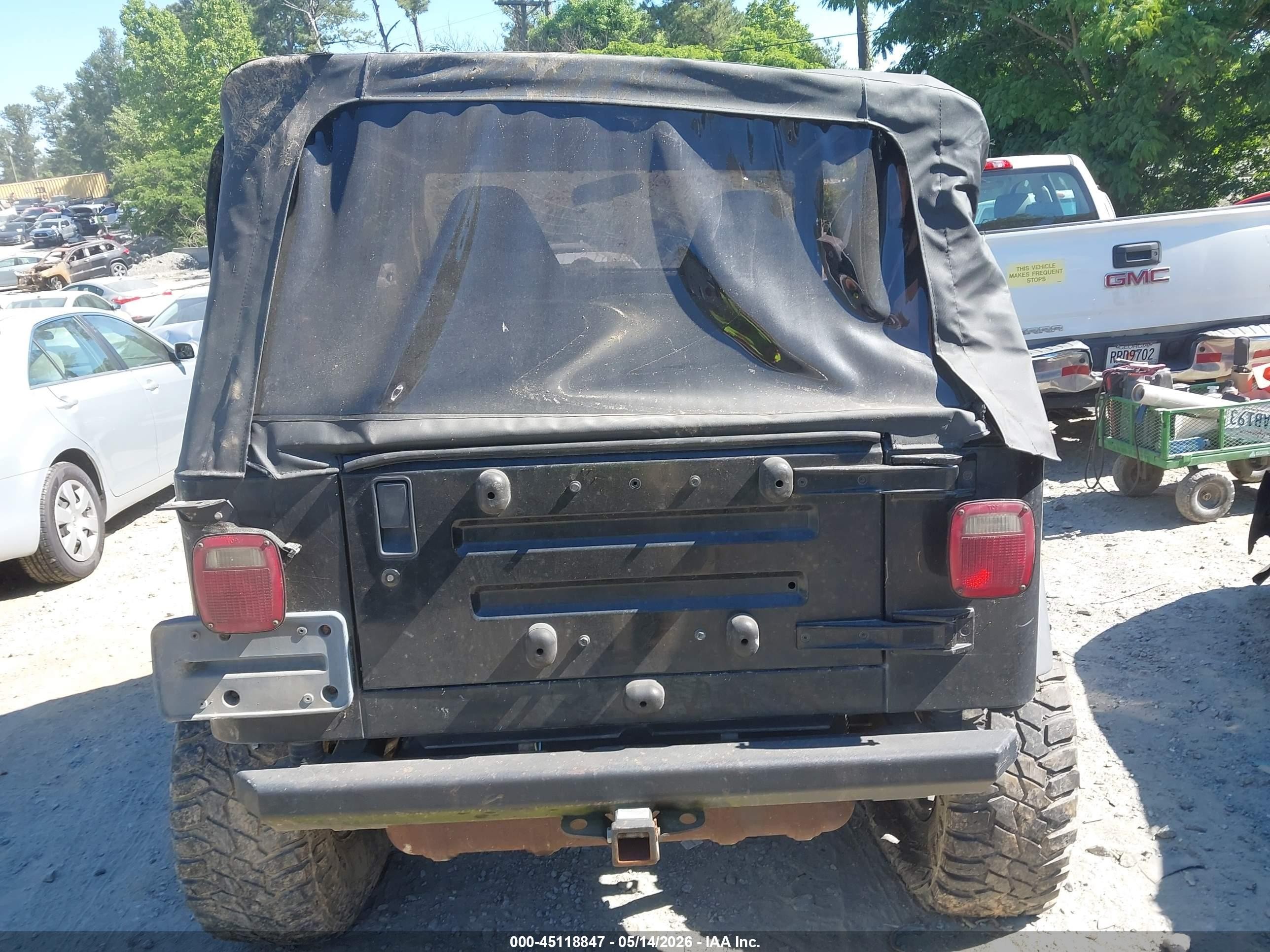 2002 Jeep Wrangler X Black vin: 1J4FA39S52P748115