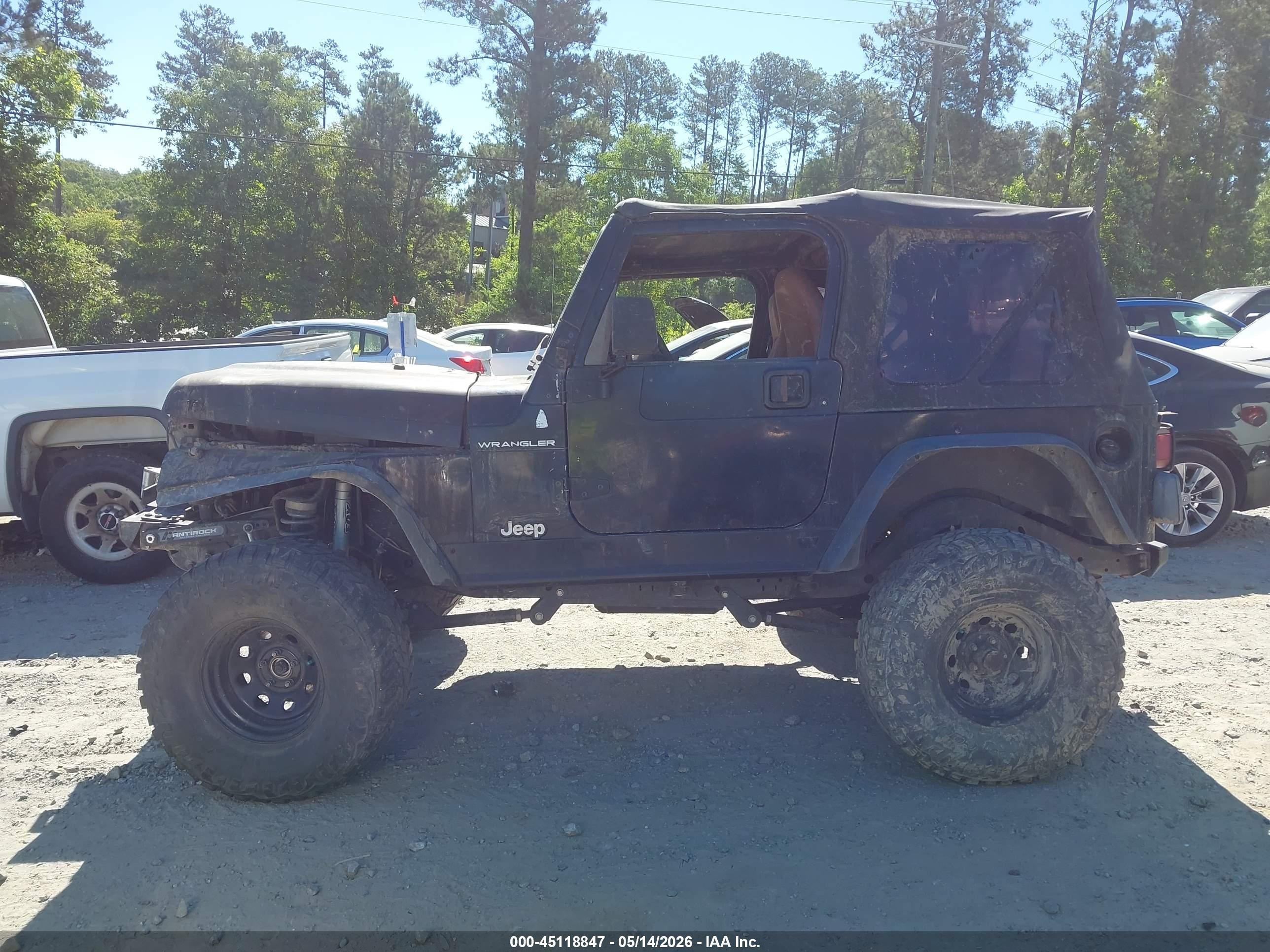 2002 Jeep Wrangler X Black vin: 1J4FA39S52P748115