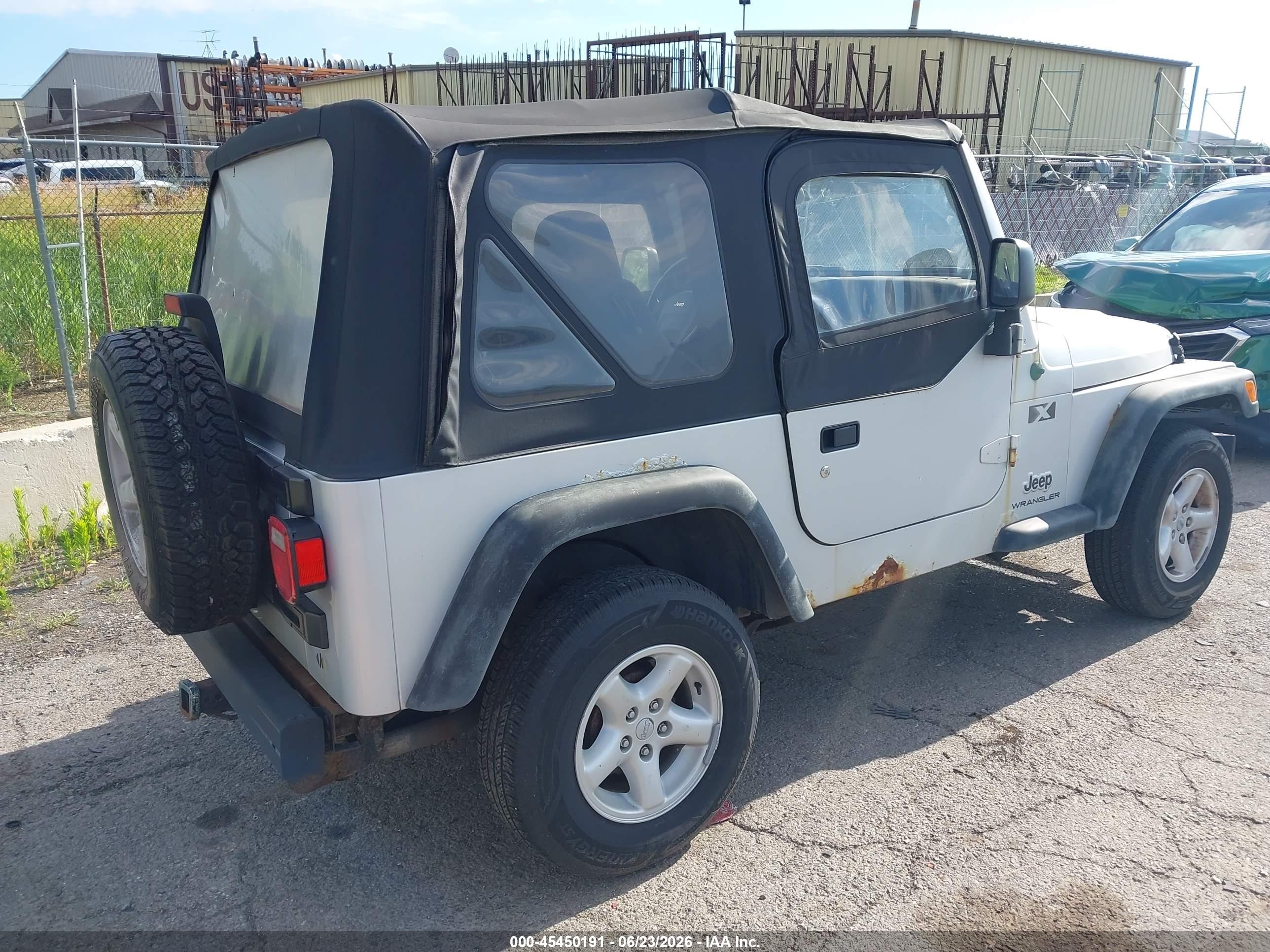 2006 Jeep Wrangler X Silver vin: 1J4FA39S56P742269