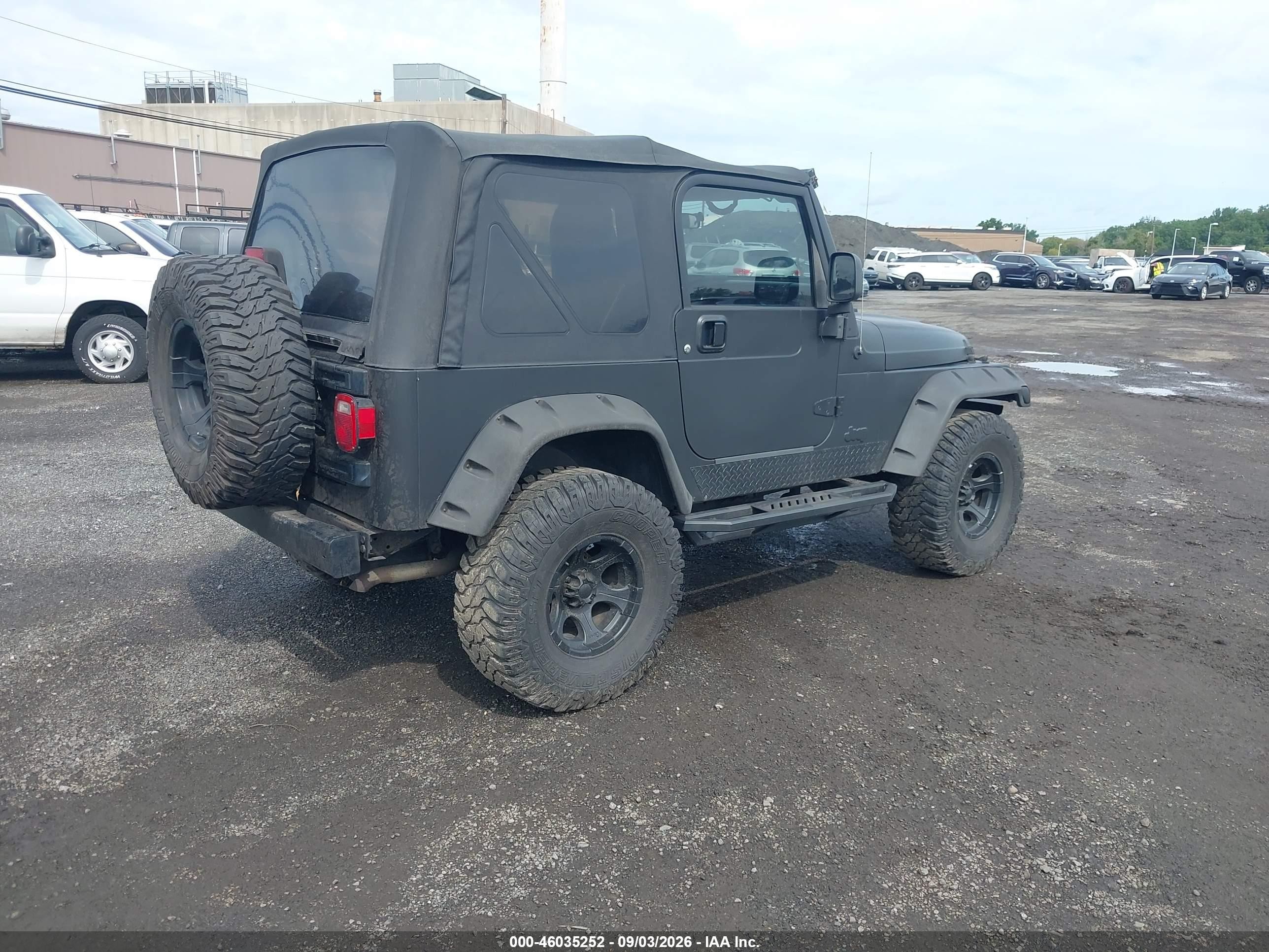 2006 Jeep Wrangler X Black vin: 1J4FA39S56P774087