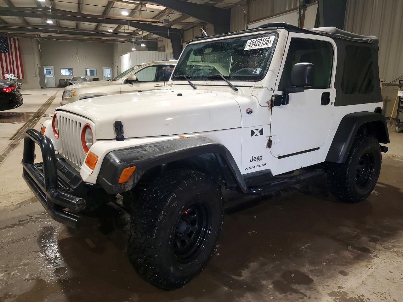 2003 Jeep Wrangler Commando White vin: 1J4FA39S63P311192