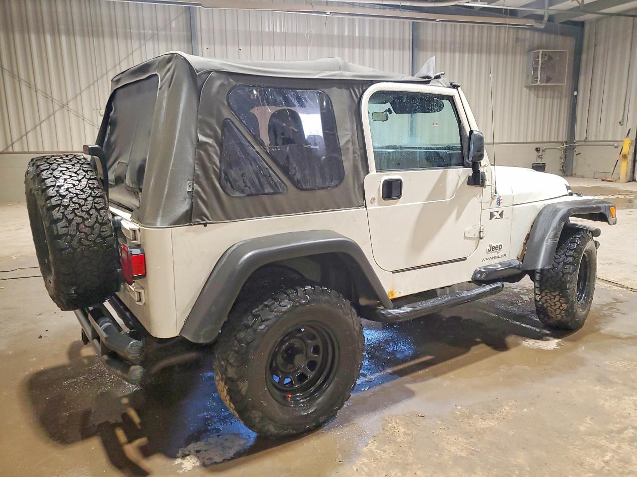 2003 Jeep Wrangler Commando White vin: 1J4FA39S63P311192