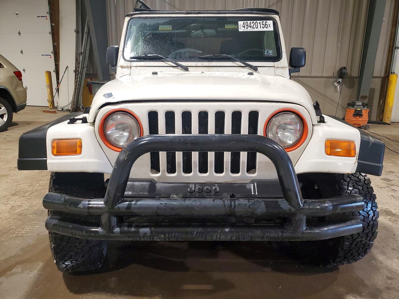 2003 Jeep Wrangler Commando White vin: 1J4FA39S63P311192