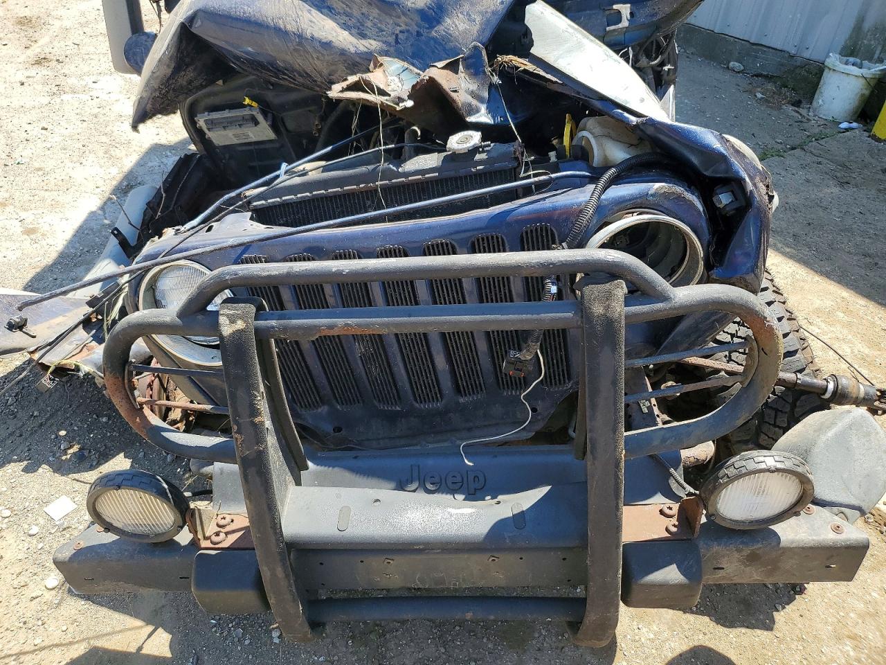 2003 Jeep Wrangler Commando Blue vin: 1J4FA39S63P319132