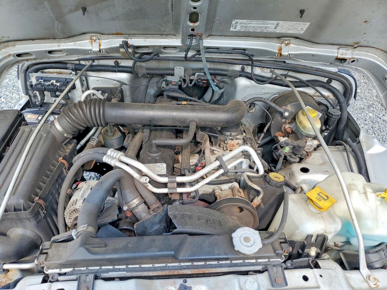 2003 Jeep Wrangler Commando Серебряный vin: 1J4FA39S63P363132