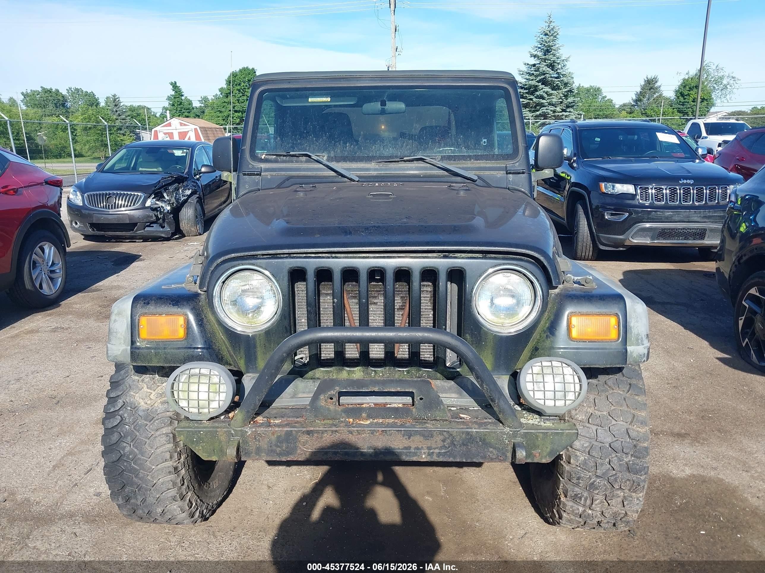 2005 Jeep Wrangler X Black vin: 1J4FA39S65P359522