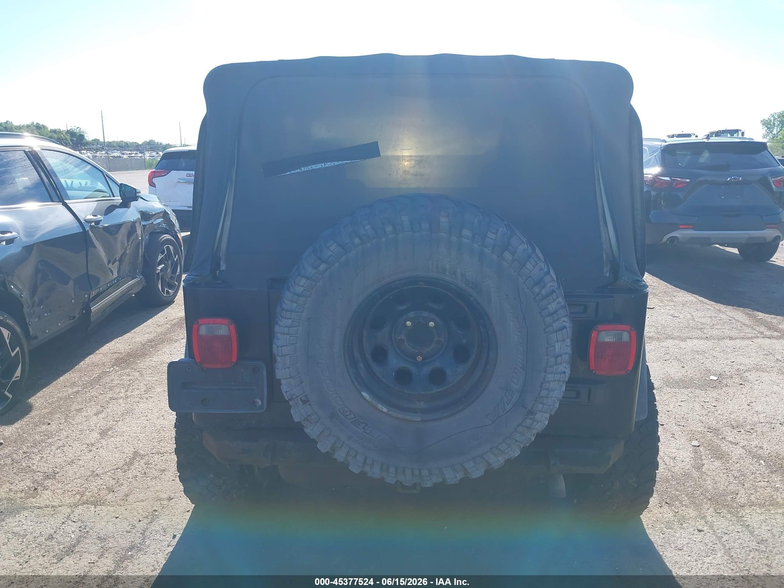 2005 Jeep Wrangler X Black vin: 1J4FA39S65P359522