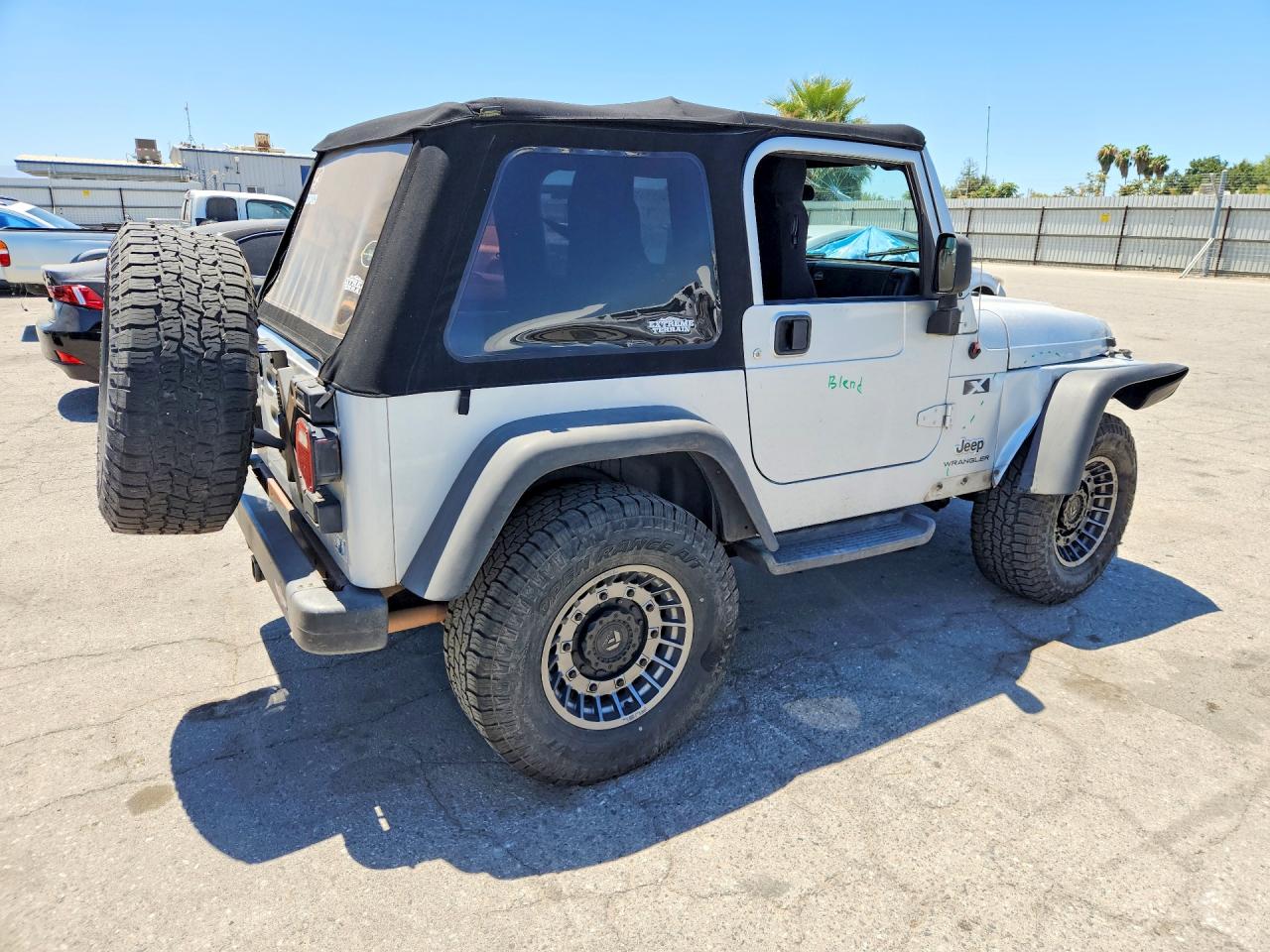 2005 Jeep Wrangler X Silver vin: 1J4FA39S65P376367