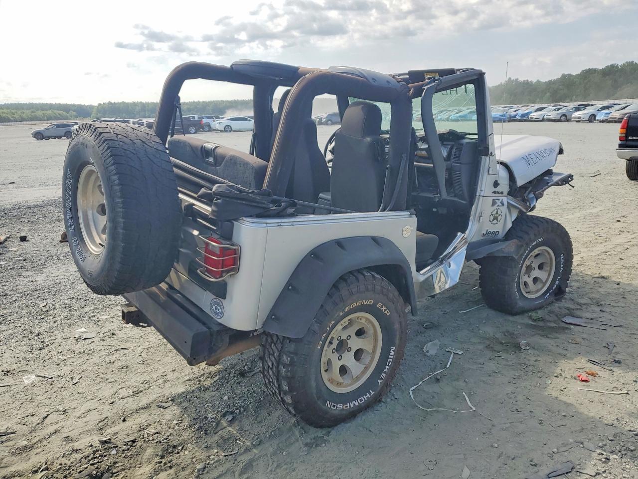 2006 Jeep Wrangler X Silver vin: 1J4FA39S66P702377