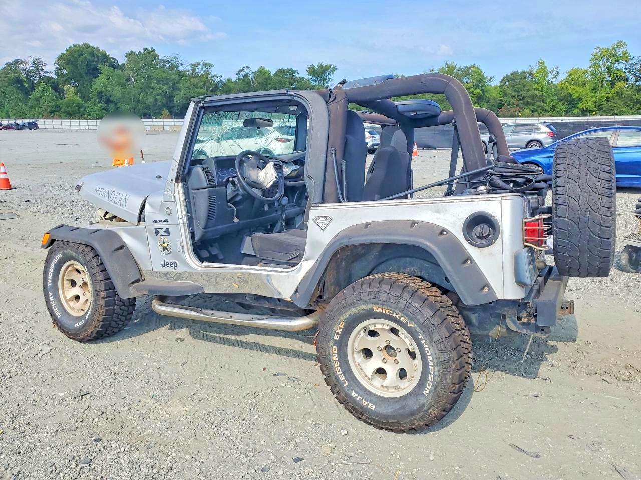 2006 Jeep Wrangler X Silver vin: 1J4FA39S66P702377