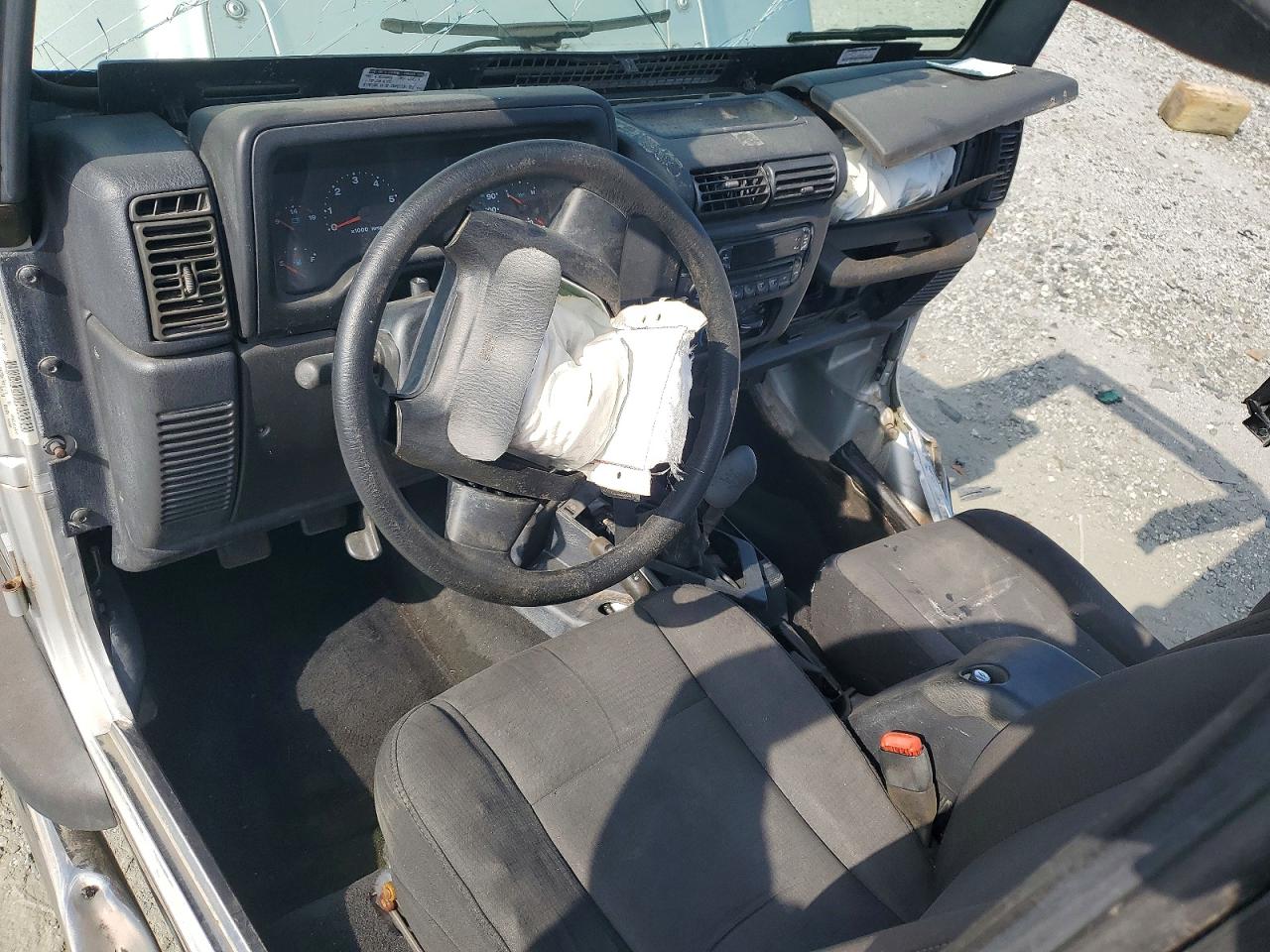 2006 Jeep Wrangler X Silver vin: 1J4FA39S66P702377
