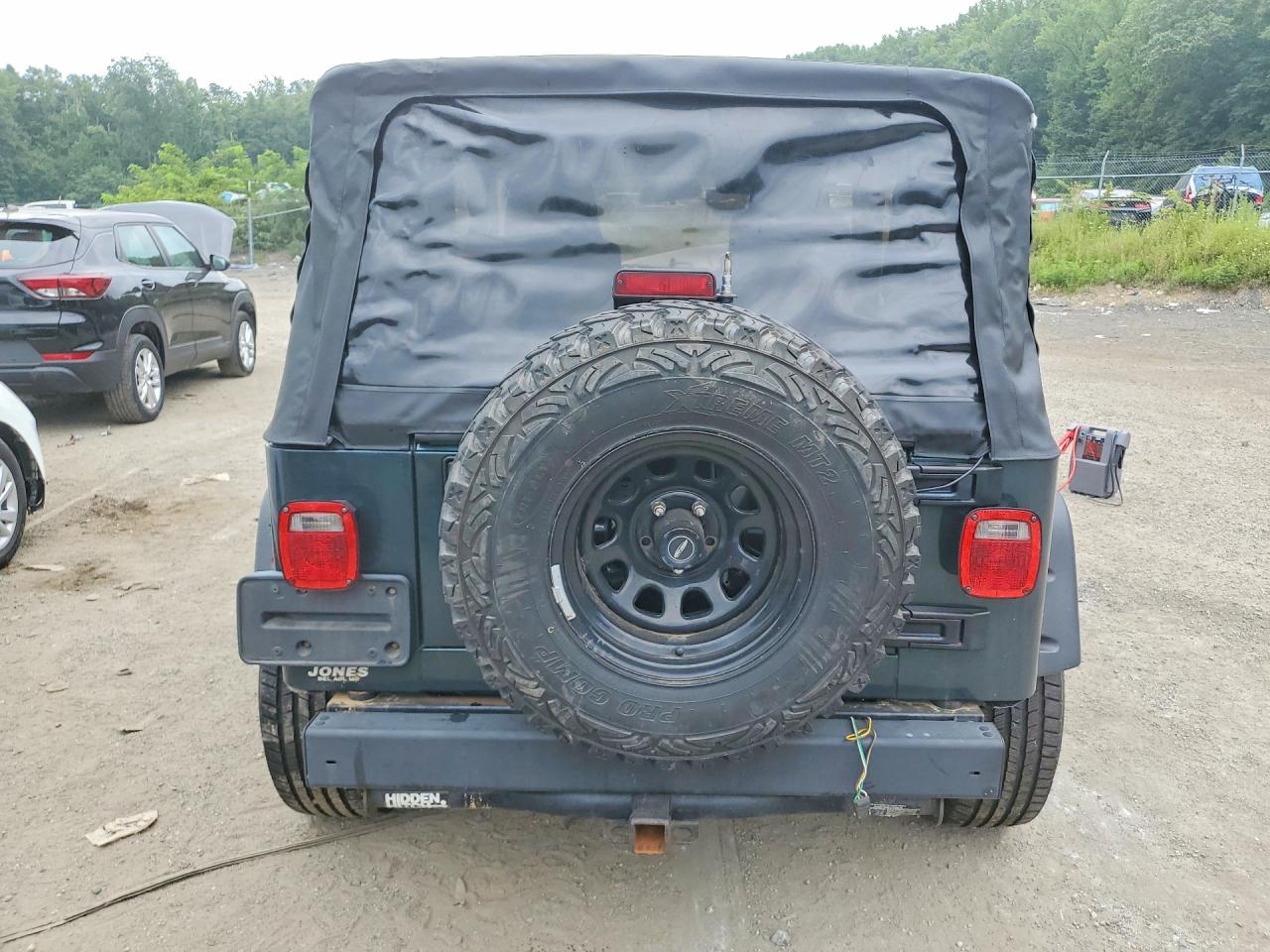 2006 Jeep Wrangler X Green vin: 1J4FA39S66P717185