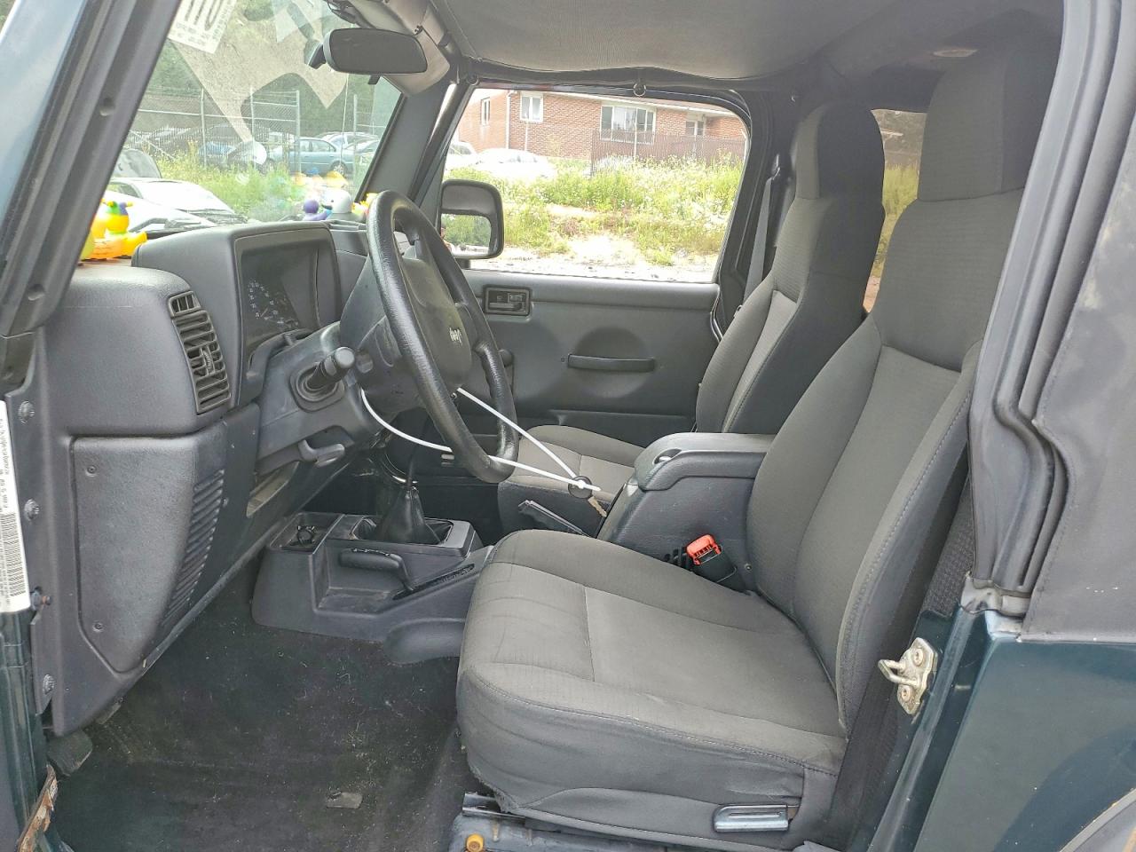 2006 Jeep Wrangler X Green vin: 1J4FA39S66P717185