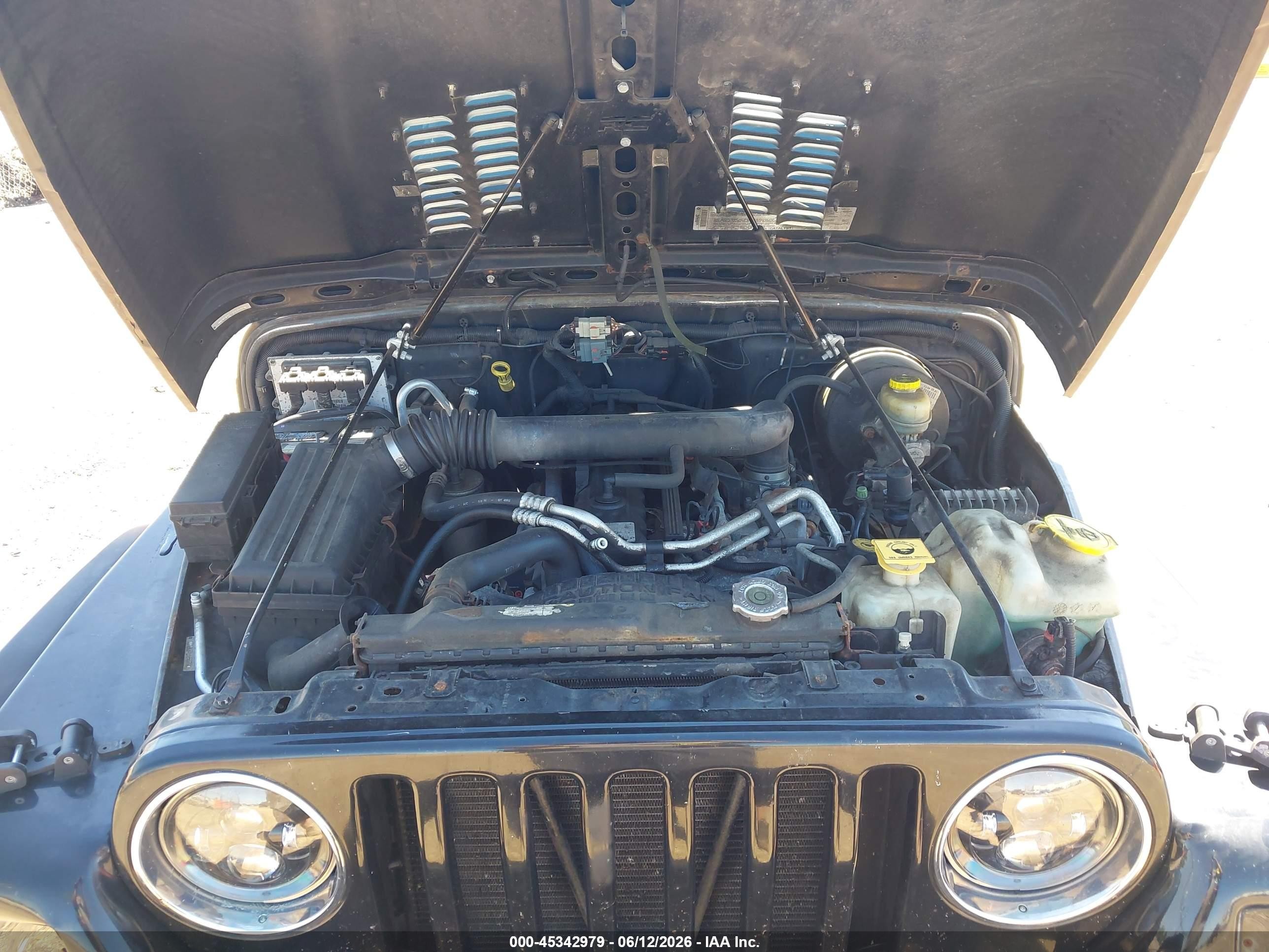 2003 Jeep Wrangler X Black vin: 1J4FA39S73P360806