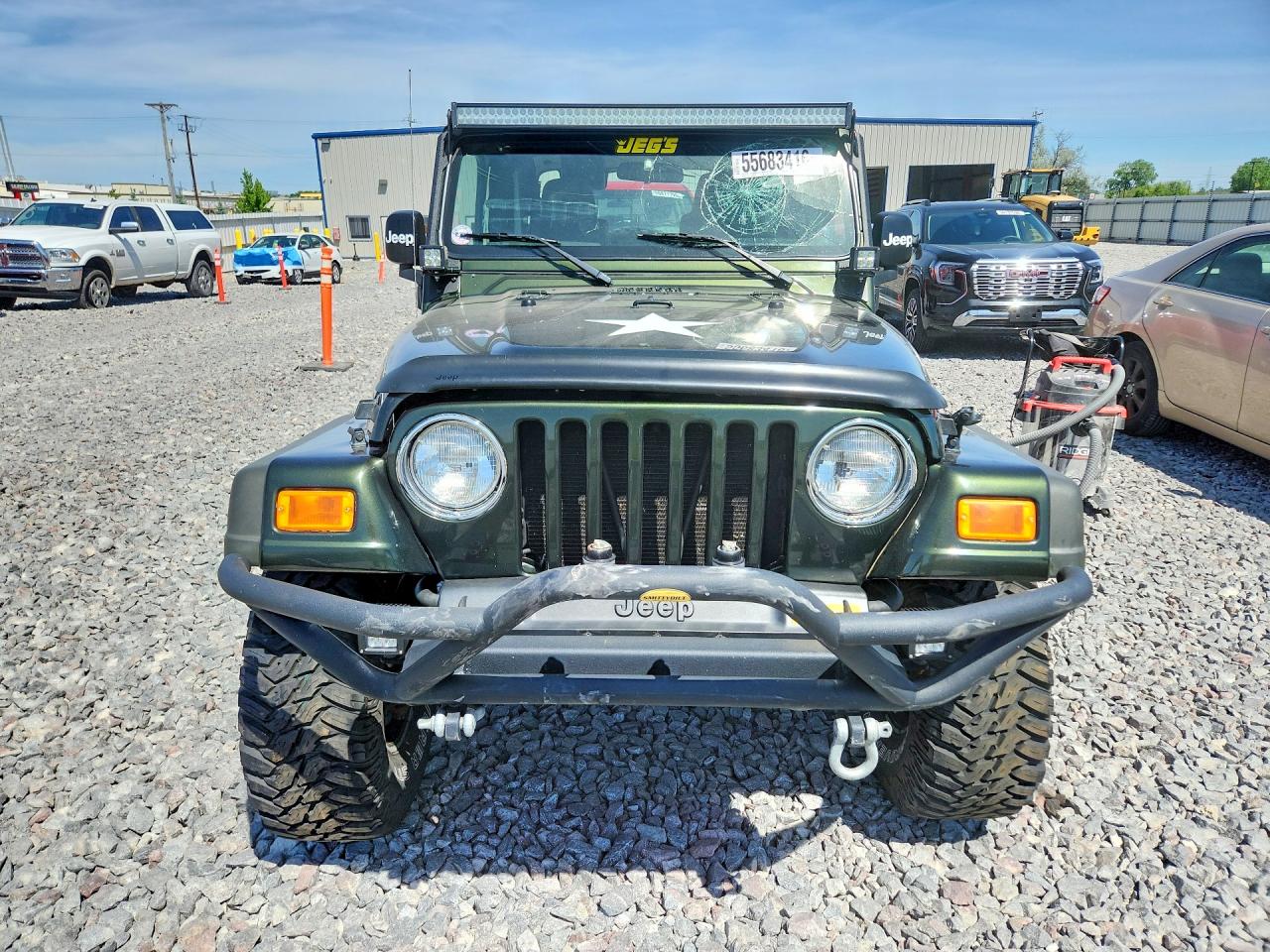 2005 Jeep Wrangler X Green vin: 1J4FA39S75P309888