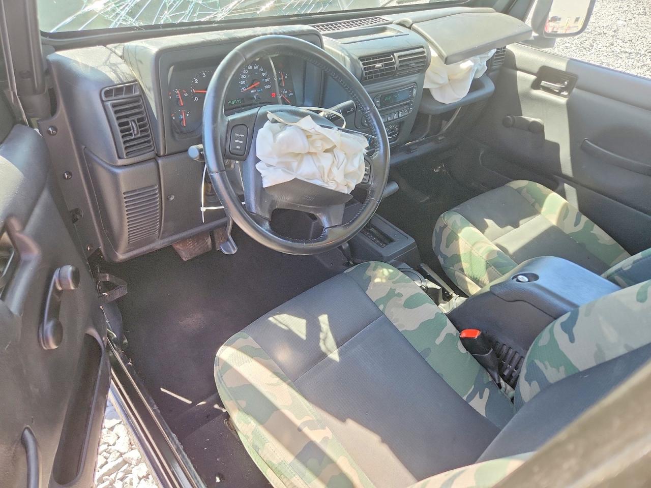 2005 Jeep Wrangler X Green vin: 1J4FA39S75P309888