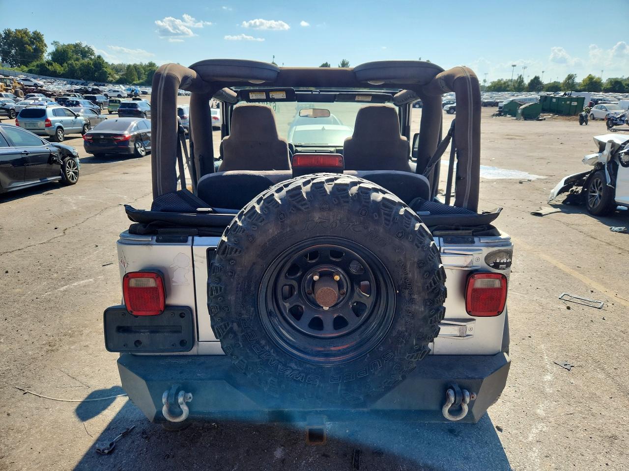 2004 Jeep Wrangler X Gray vin: 1J4FA39S84P715967