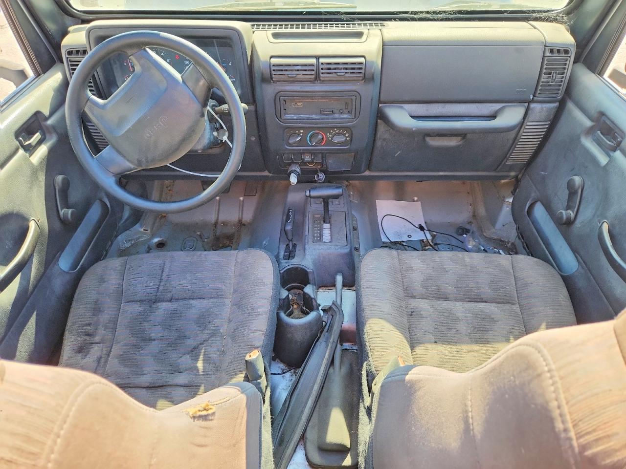 2004 Jeep Wrangler X Gray vin: 1J4FA39S84P715967