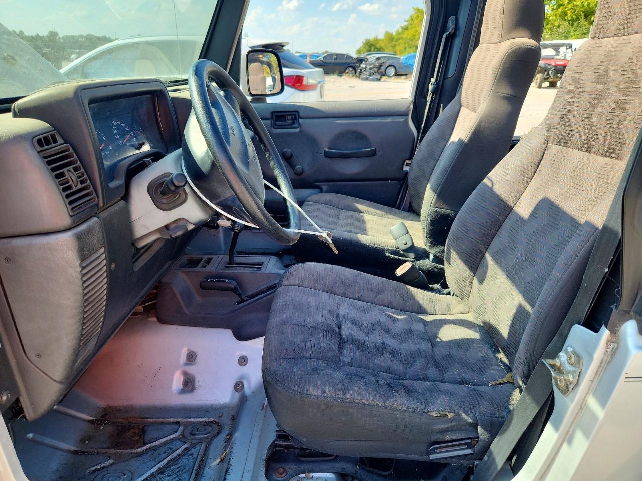 2004 Jeep Wrangler X Gray vin: 1J4FA39S84P715967