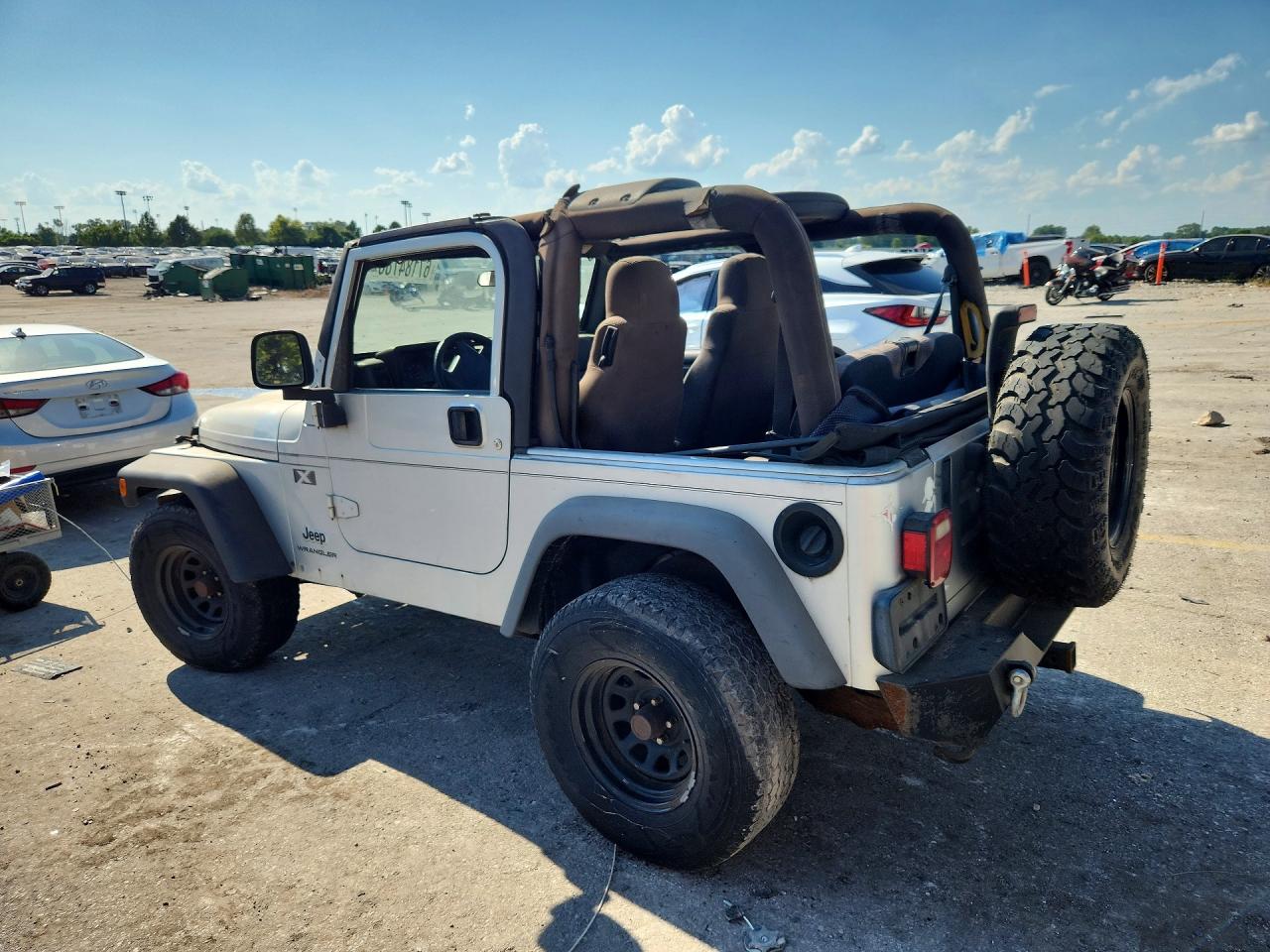 2004 Jeep Wrangler X Gray vin: 1J4FA39S84P715967