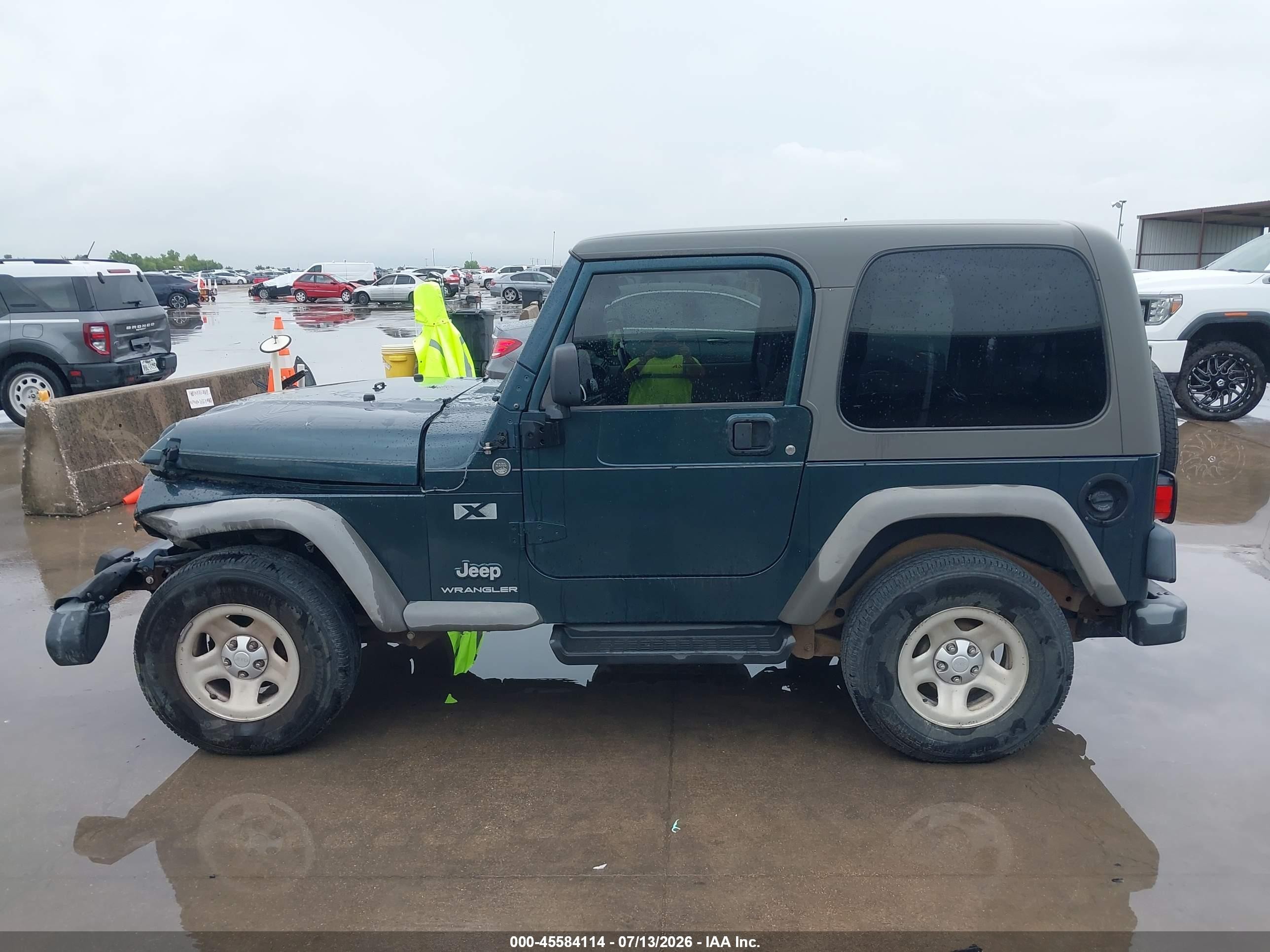 2005 Jeep Wrangler X Black vin: 1J4FA39S85P330166