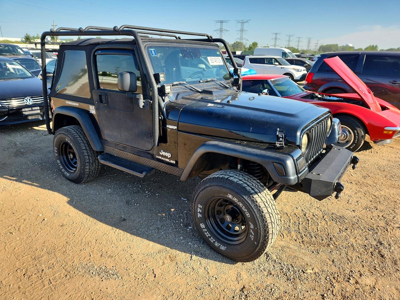 2006 Jeep Wrangler X Black vin: 1J4FA39S86P711470