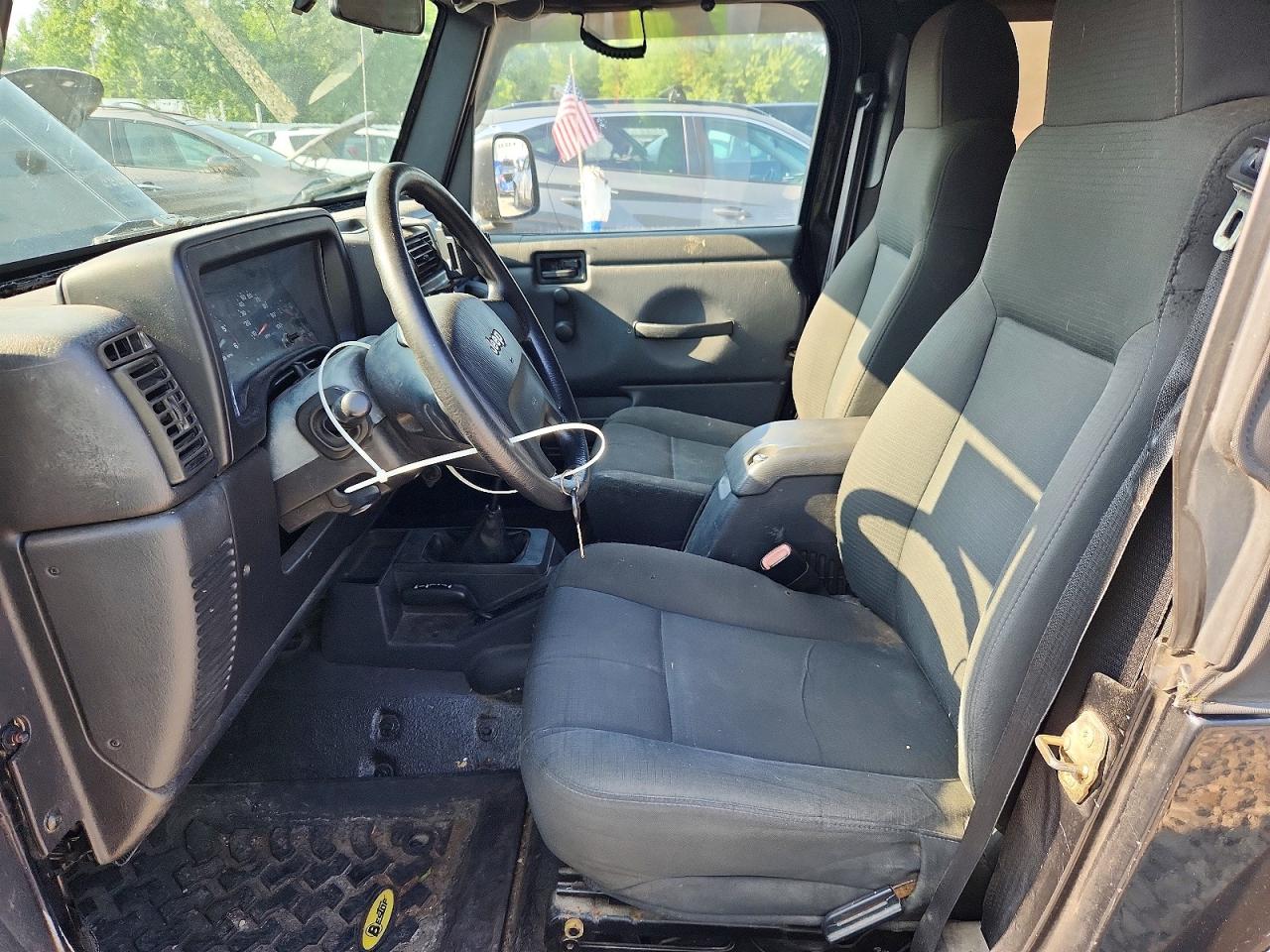 2006 Jeep Wrangler X Black vin: 1J4FA39S86P750933