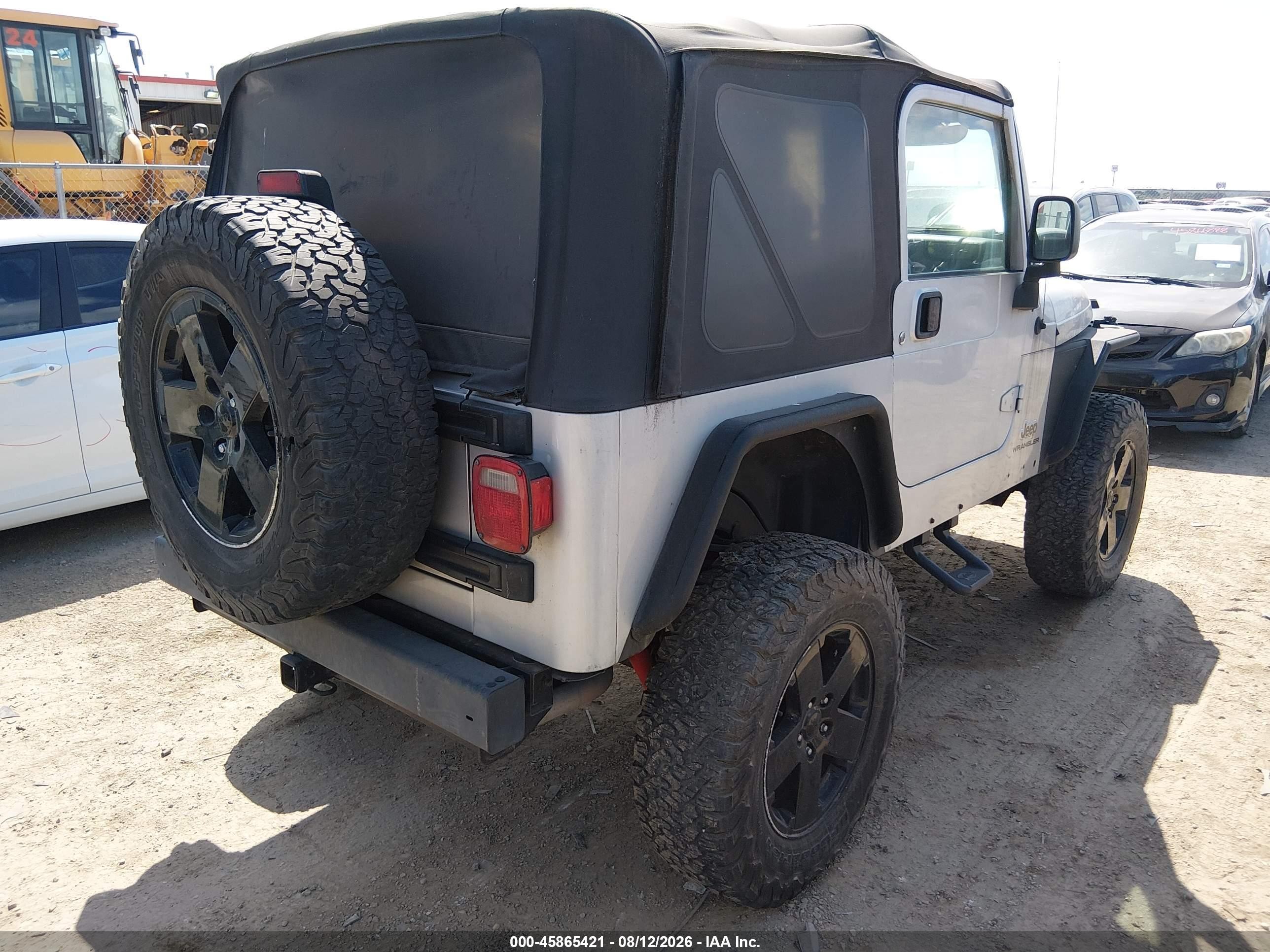 2006 Jeep Wrangler X Silver vin: 1J4FA39S86P756568