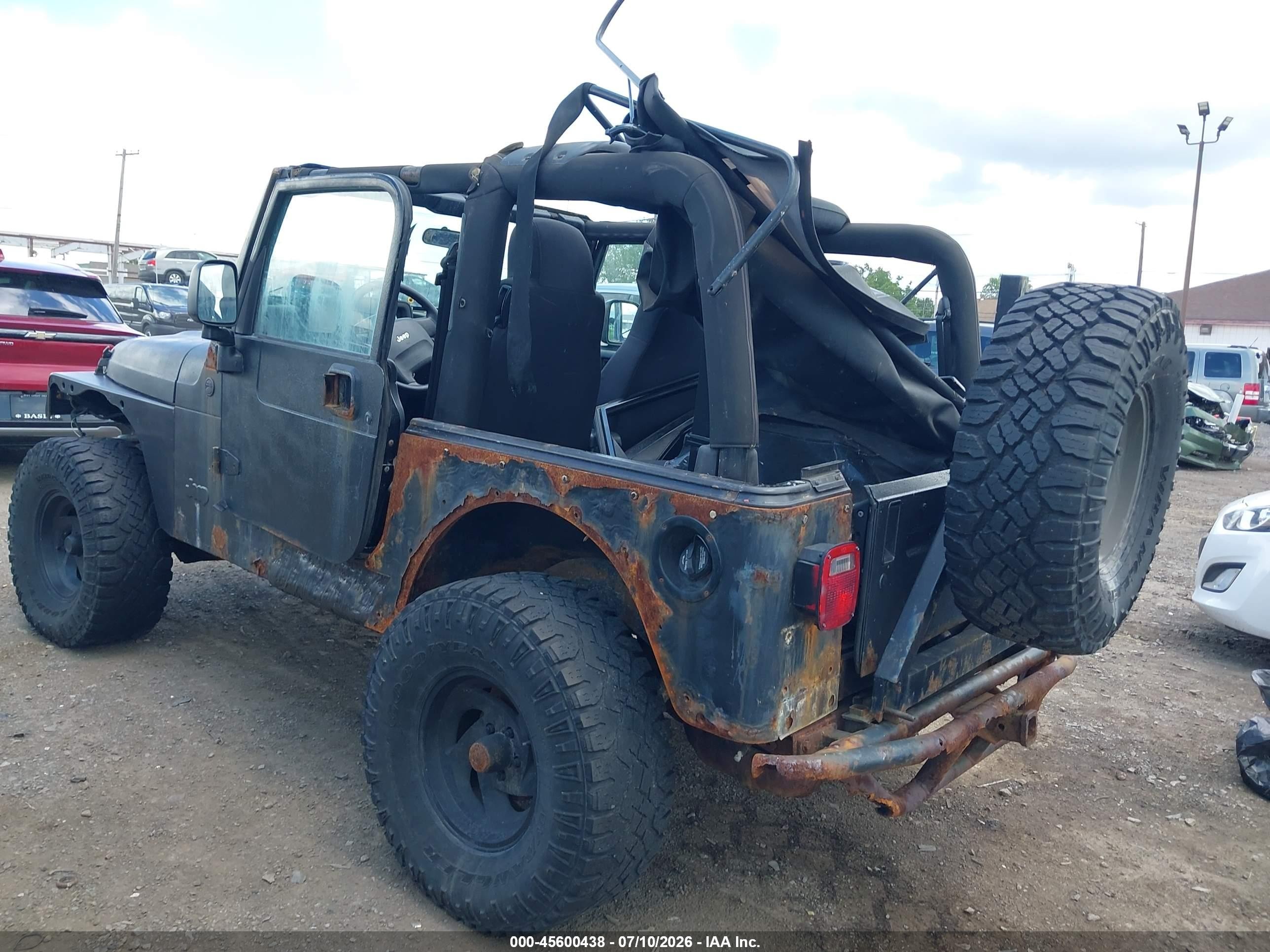 2006 Jeep Wrangler X Brown vin: 1J4FA39S96P766557