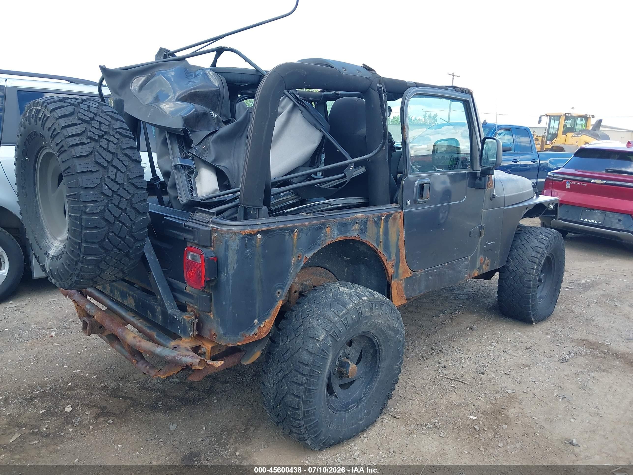 2006 Jeep Wrangler X Brown vin: 1J4FA39S96P766557