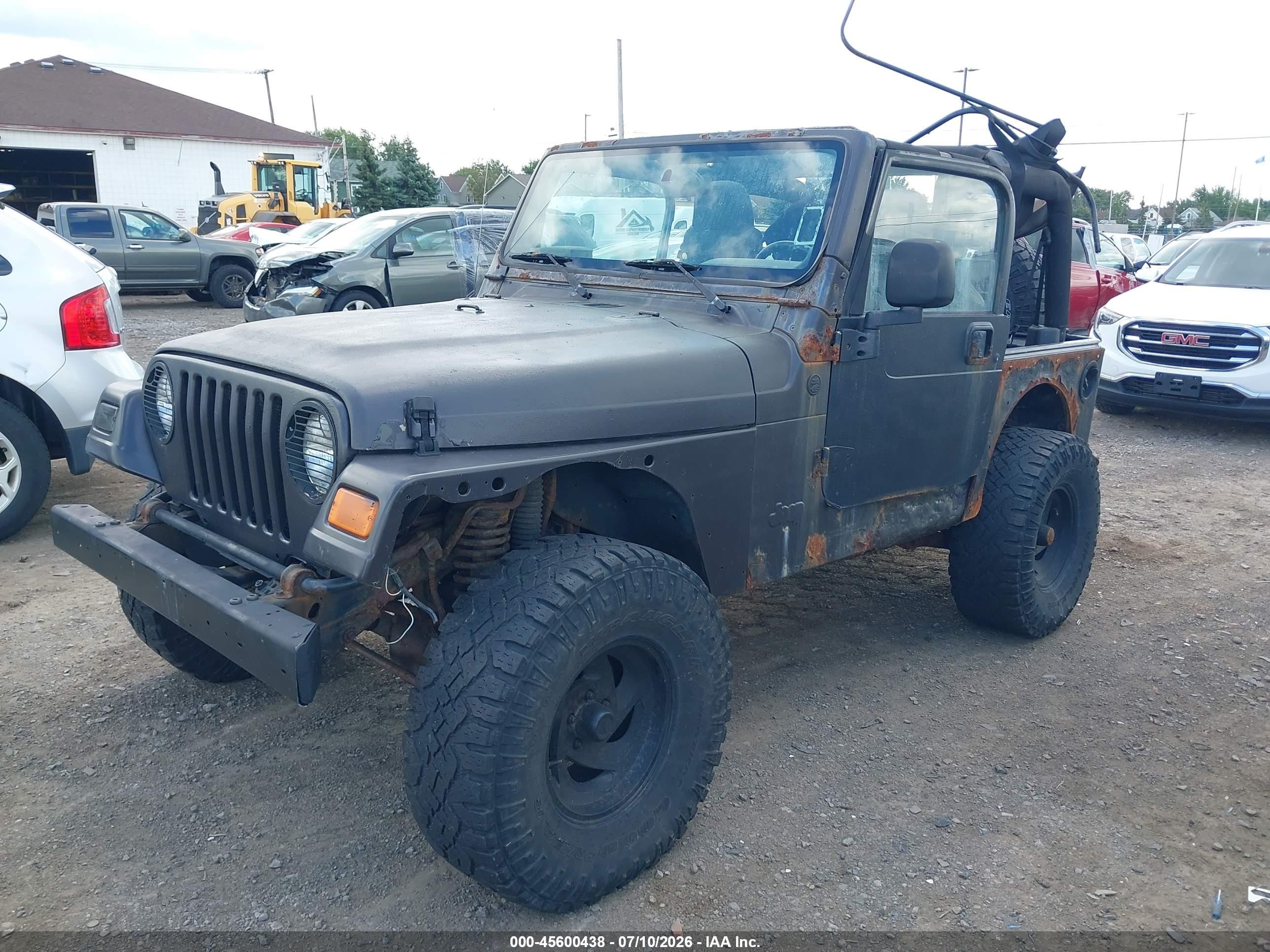 2006 Jeep Wrangler X Brown vin: 1J4FA39S96P766557