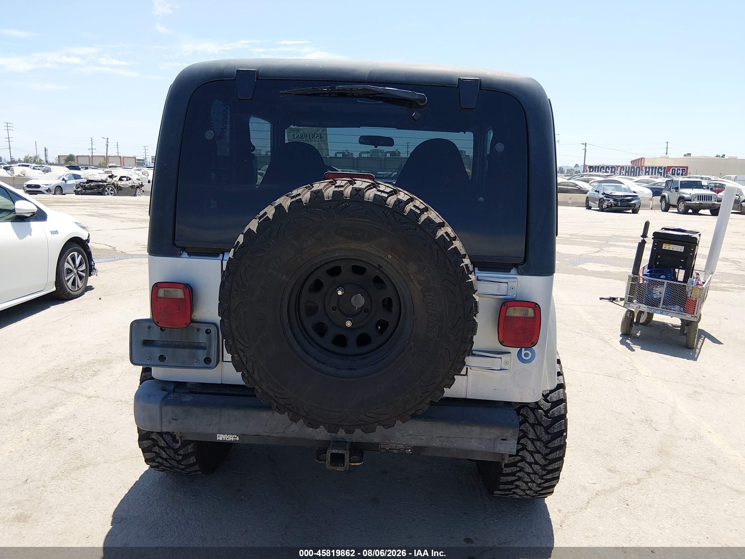2002 Jeep Wrangler X Silver vin: 1J4FA39SX2P750958