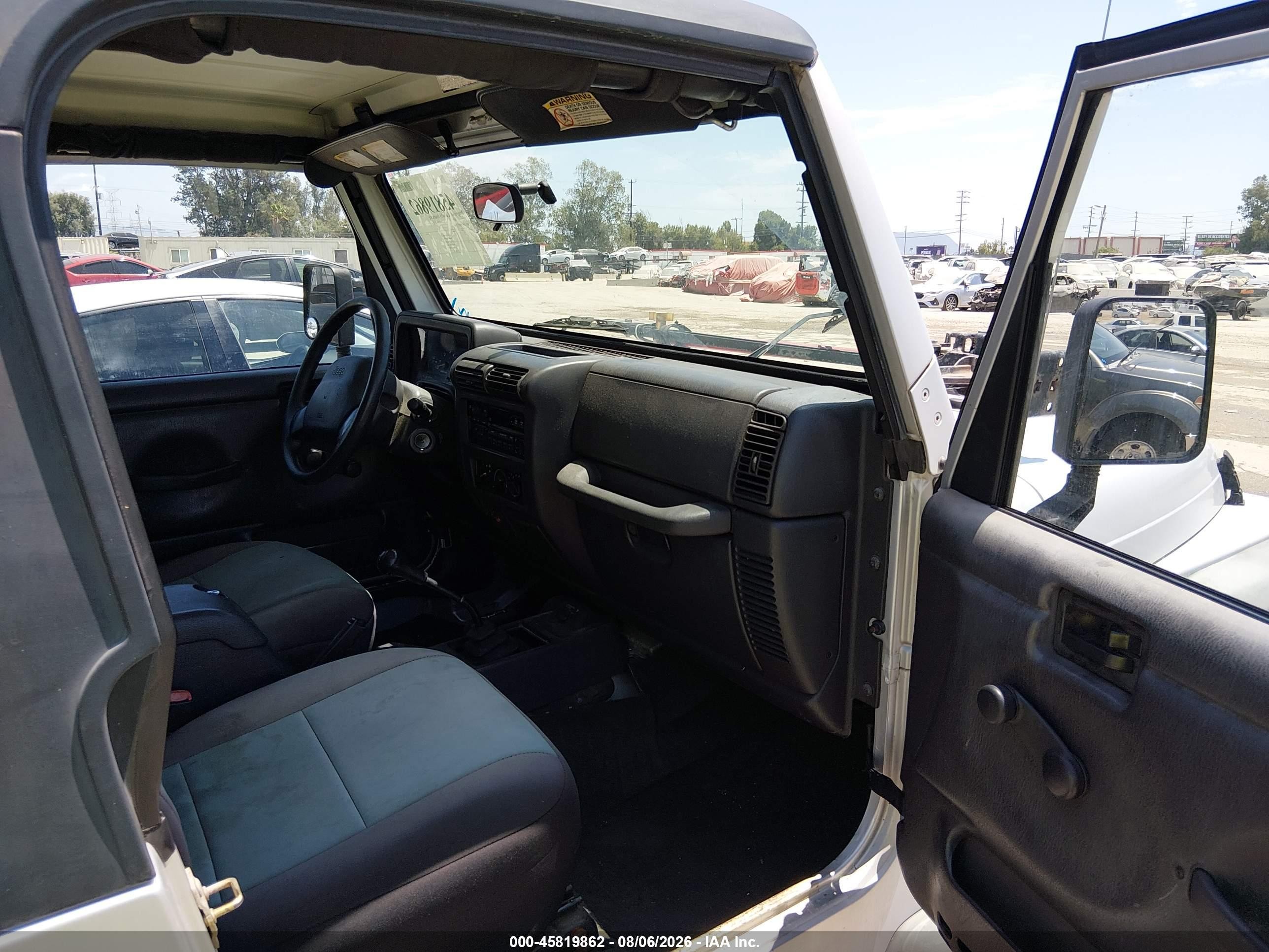 2002 Jeep Wrangler X Silver vin: 1J4FA39SX2P750958