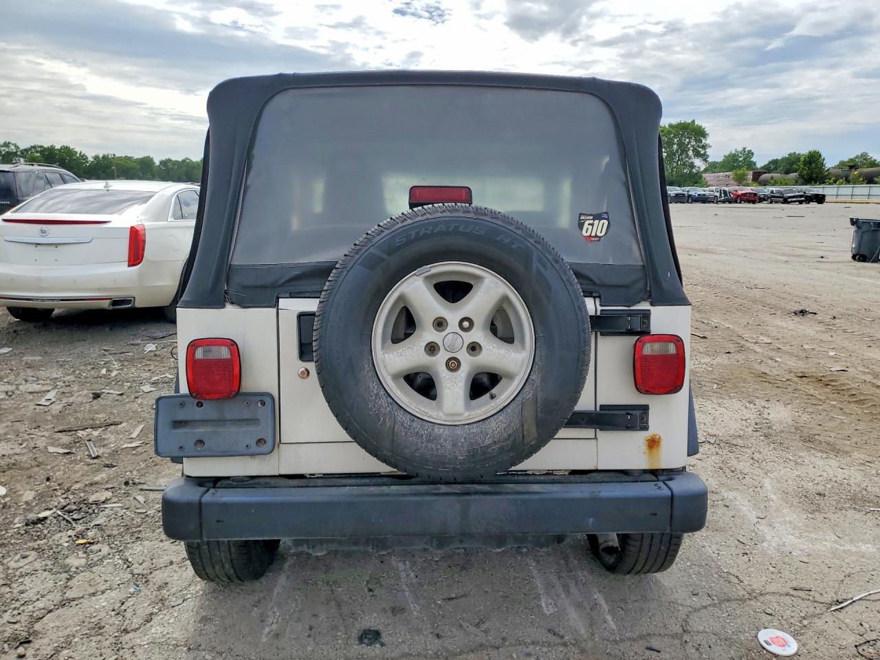 2003 Jeep Wrangler Commando White vin: 1J4FA39SX3P368561