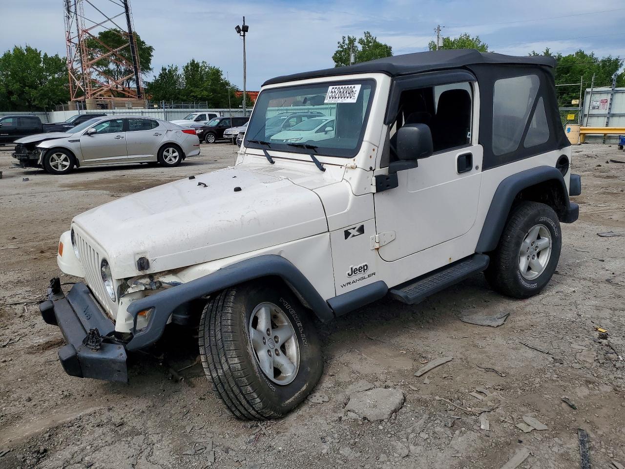 2003 Jeep Wrangler Commando White vin: 1J4FA39SX3P368561