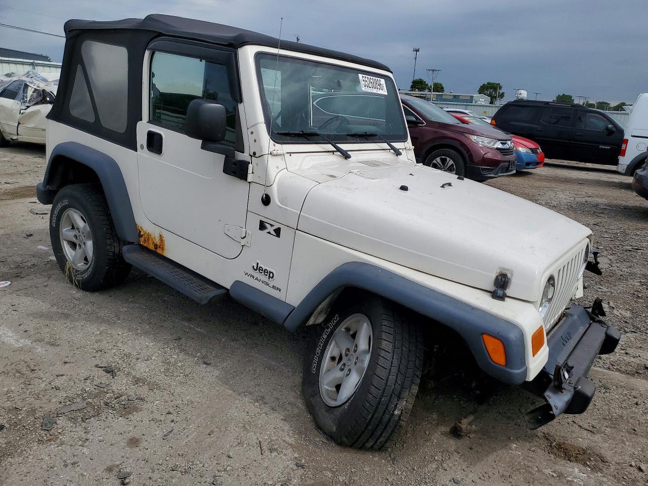 2003 Jeep Wrangler Commando White vin: 1J4FA39SX3P368561