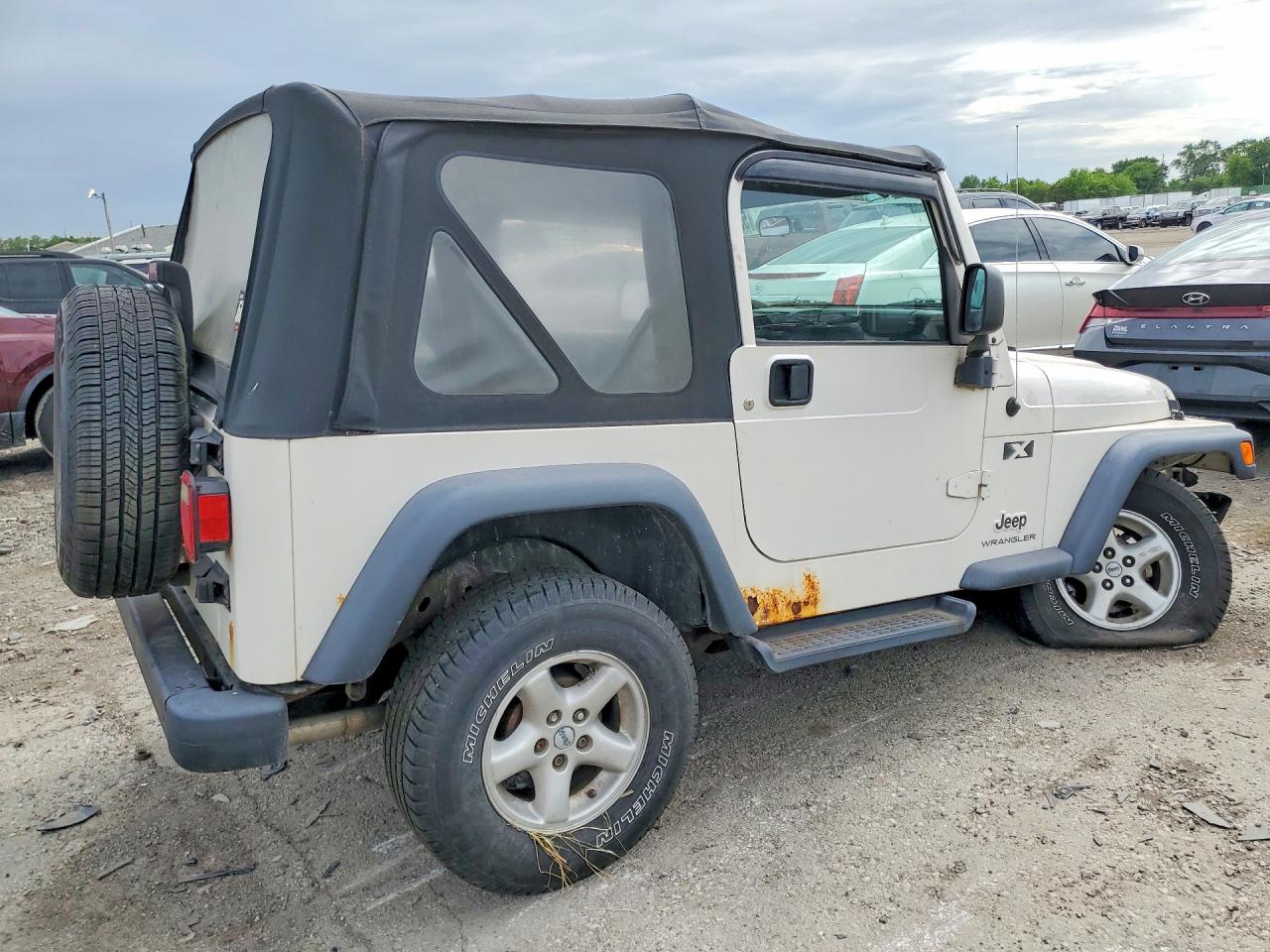2003 Jeep Wrangler Commando White vin: 1J4FA39SX3P368561