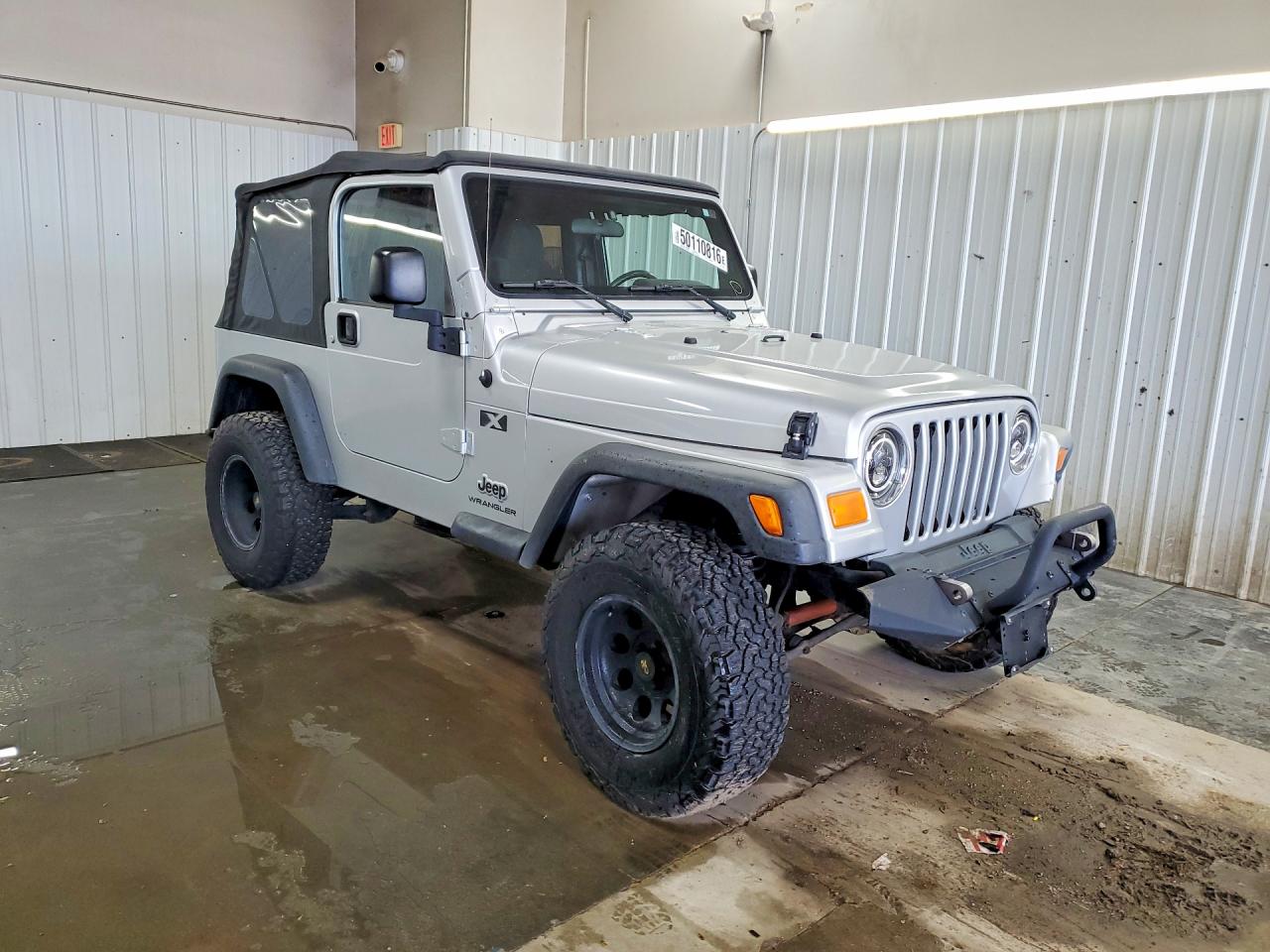 2003 Jeep Wrangler Commando Silver vin: 1J4FA39SX3P374456