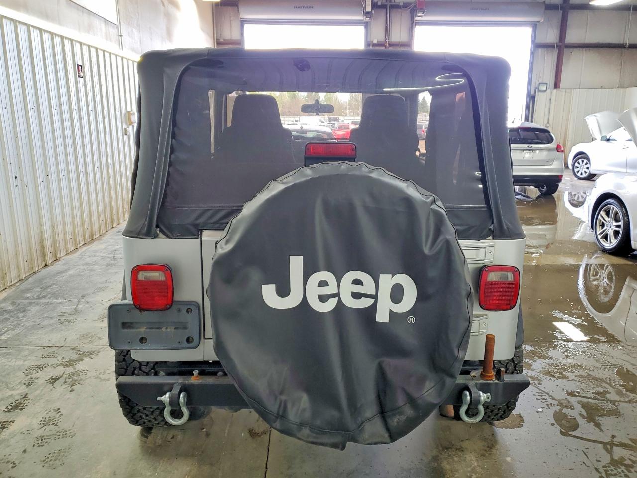 2003 Jeep Wrangler Commando Silver vin: 1J4FA39SX3P374456