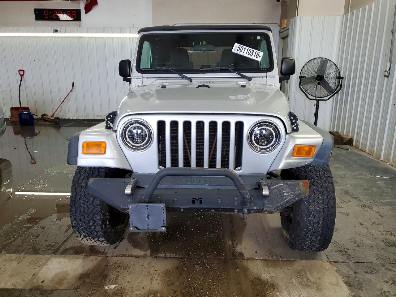 2003 Jeep Wrangler Commando Silver vin: 1J4FA39SX3P374456
