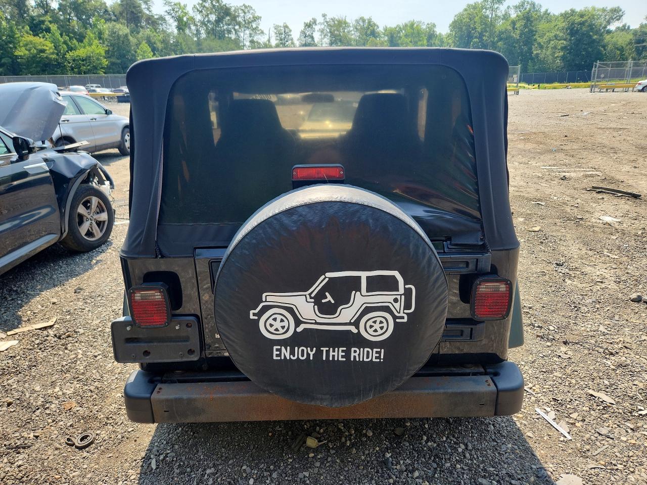 2004 Jeep Wrangler X Black vin: 1J4FA39SX4P801586