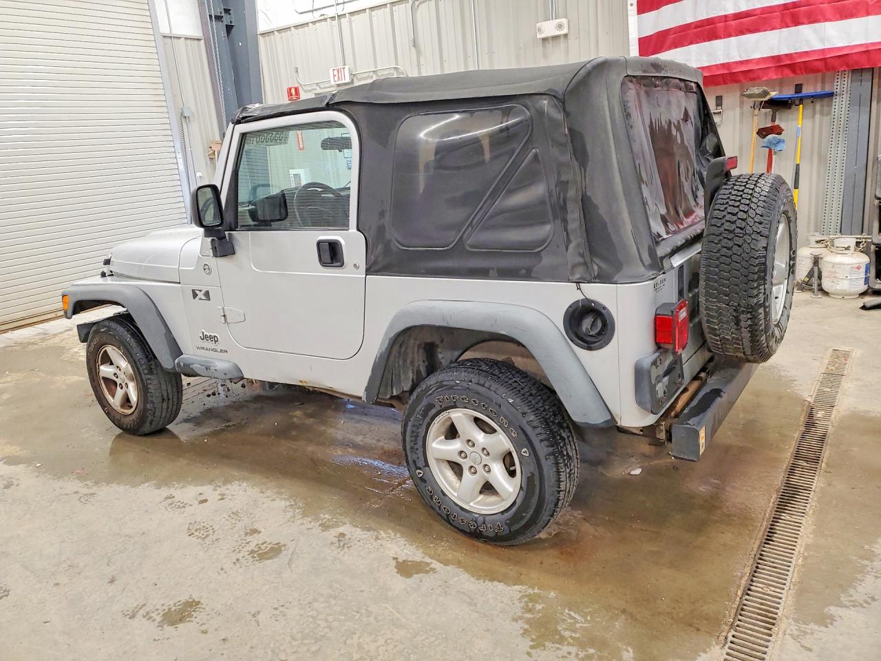 2006 Jeep Wrangler X Silver vin: 1J4FA39SX6P758757